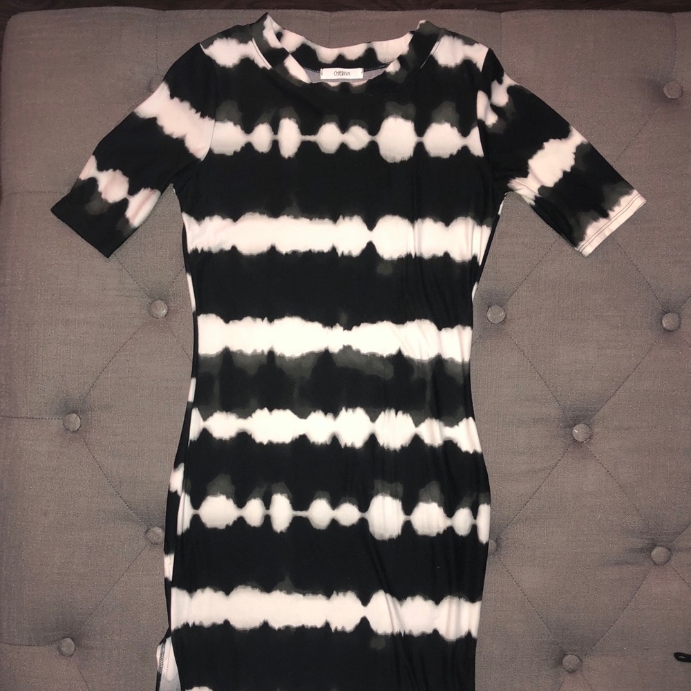 Knee length bodycon dress